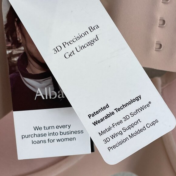 NEW EBY Womens MDD 3D Precision Bra With SoftWire Technology Rose - Picture 5 of 11